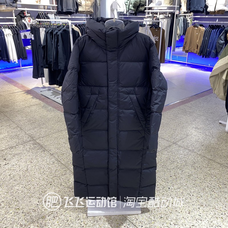 正品NIKE耐克新款男子长款连帽外套舒适保暖休闲羽绒服FV7270