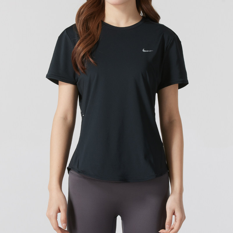 新款正品NIKE耐克透气速干圆领训练女运动休闲短袖T恤HM9699-010