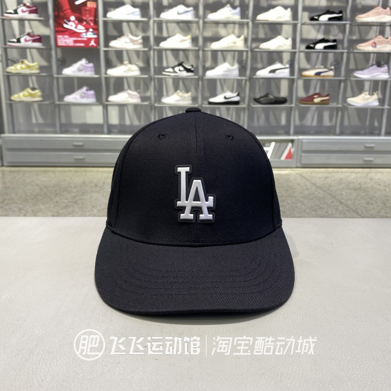 正品MLB刺绣户外棒球帽鸭舌帽
