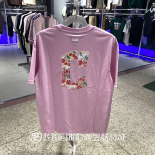 夏季正品MLB简约LOGO大标图案百搭透气男女情侣运动休闲短袖T恤