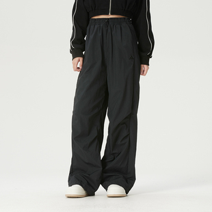 正品Adidas阿迪达斯新款女日常百搭简约LOGO休闲运动长裤KS5319
