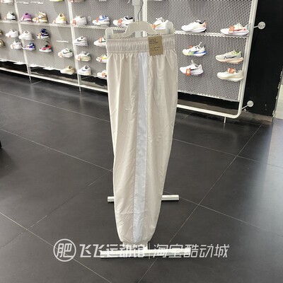 耐克收腿运动休闲女梭织长裤