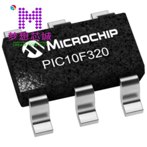 PIC10F320-I/OT PIC10F320-I/P PIC10F320T-E/OT