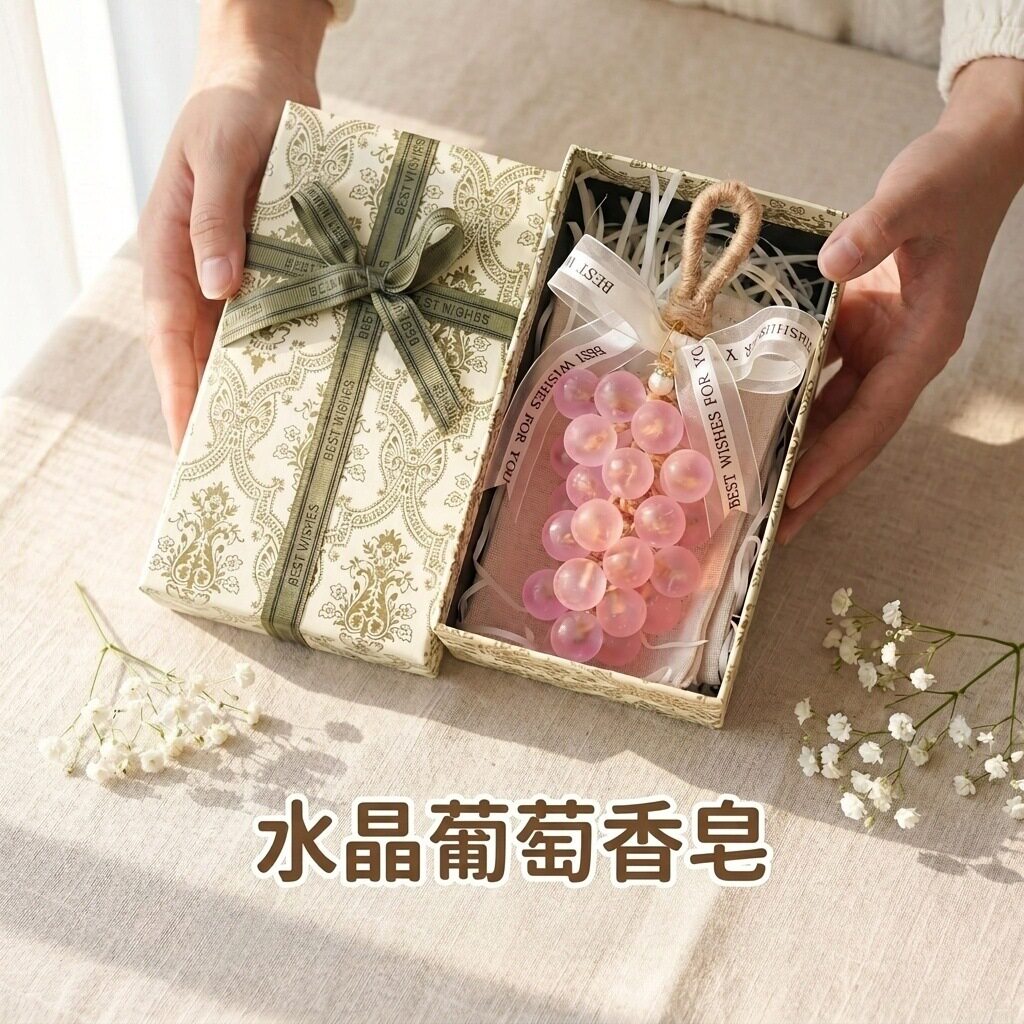 葡萄皂礼物伴手礼品结婚女伴娘实用的高档毕业送老师女生开业客户
