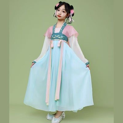 儿童六一阮郎归汉服表演服然