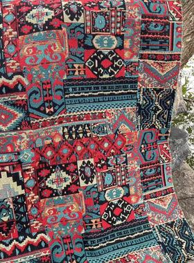 2米包邮 加厚复古沙发布 特色家居装饰布 咖啡馆酒吧装饰桌布 背