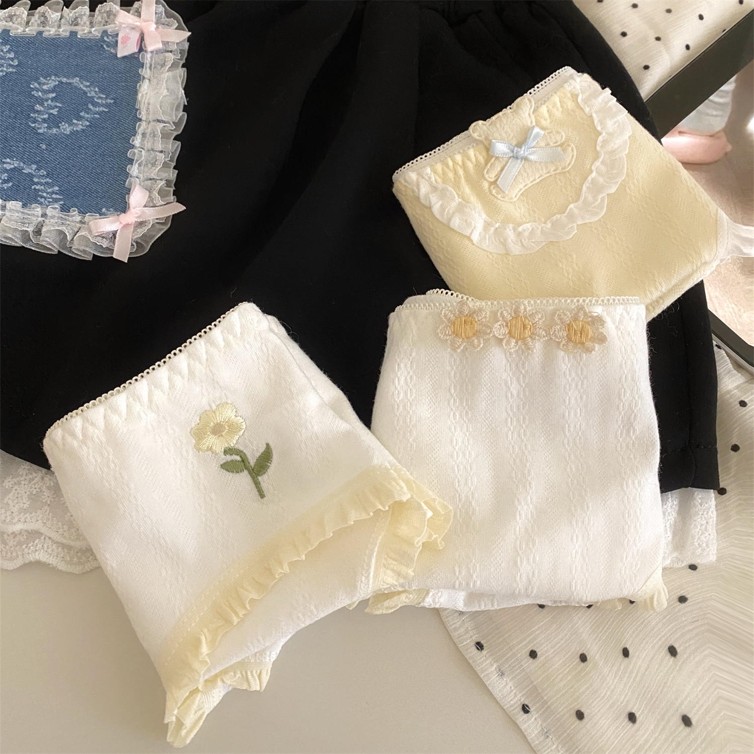 微醺森林女士内裤纯棉抑菌