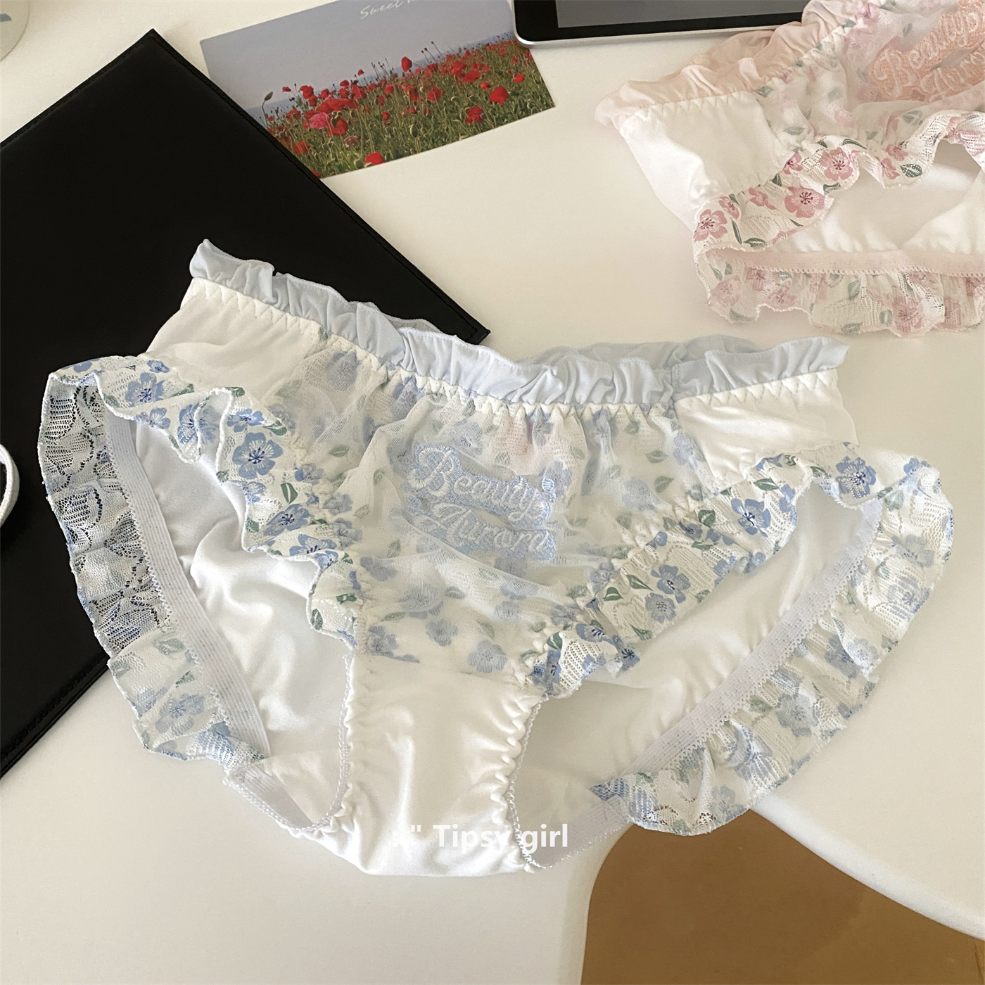 微醺森林少女纯棉可爱内裤