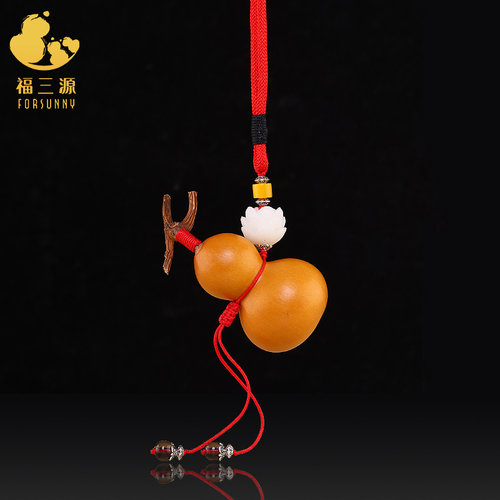 文玩葫芦小手把件包浆吊穗挂饰