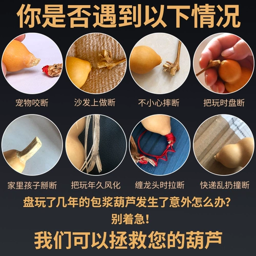 Натуральные аксессуары для смесителя для тыквы, изобразительное искусство естественного роста, насадки для ручного скручивания, ремонт живота муравья с тремя судами и восемью сокровищами