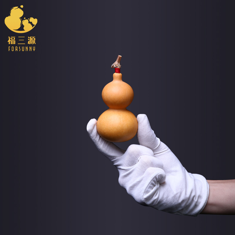 文玩葫芦摆件福三源天然