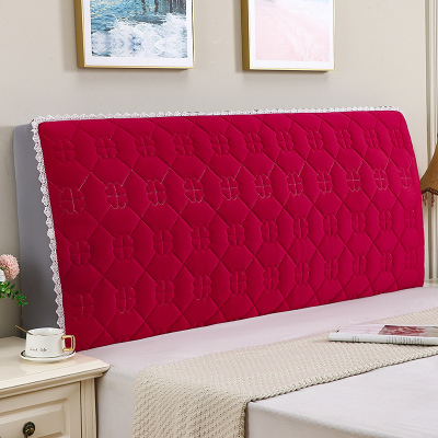 新款网红夹棉床头套罩可拆洗