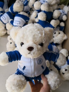 清华附中校服熊定制(可定制定做各个学校的校服熊)