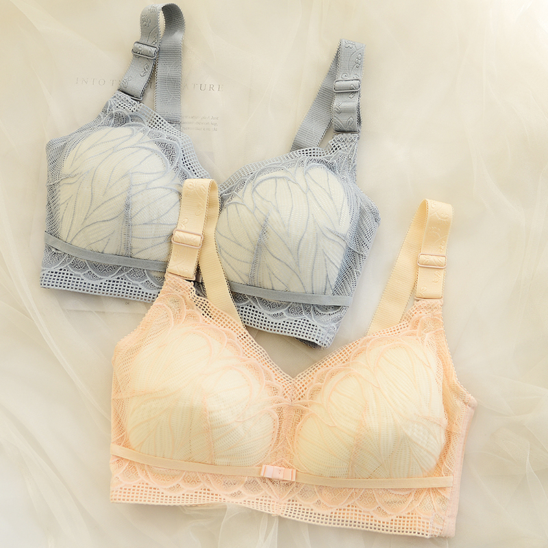 无钢圈大码薄款文胸买1送1