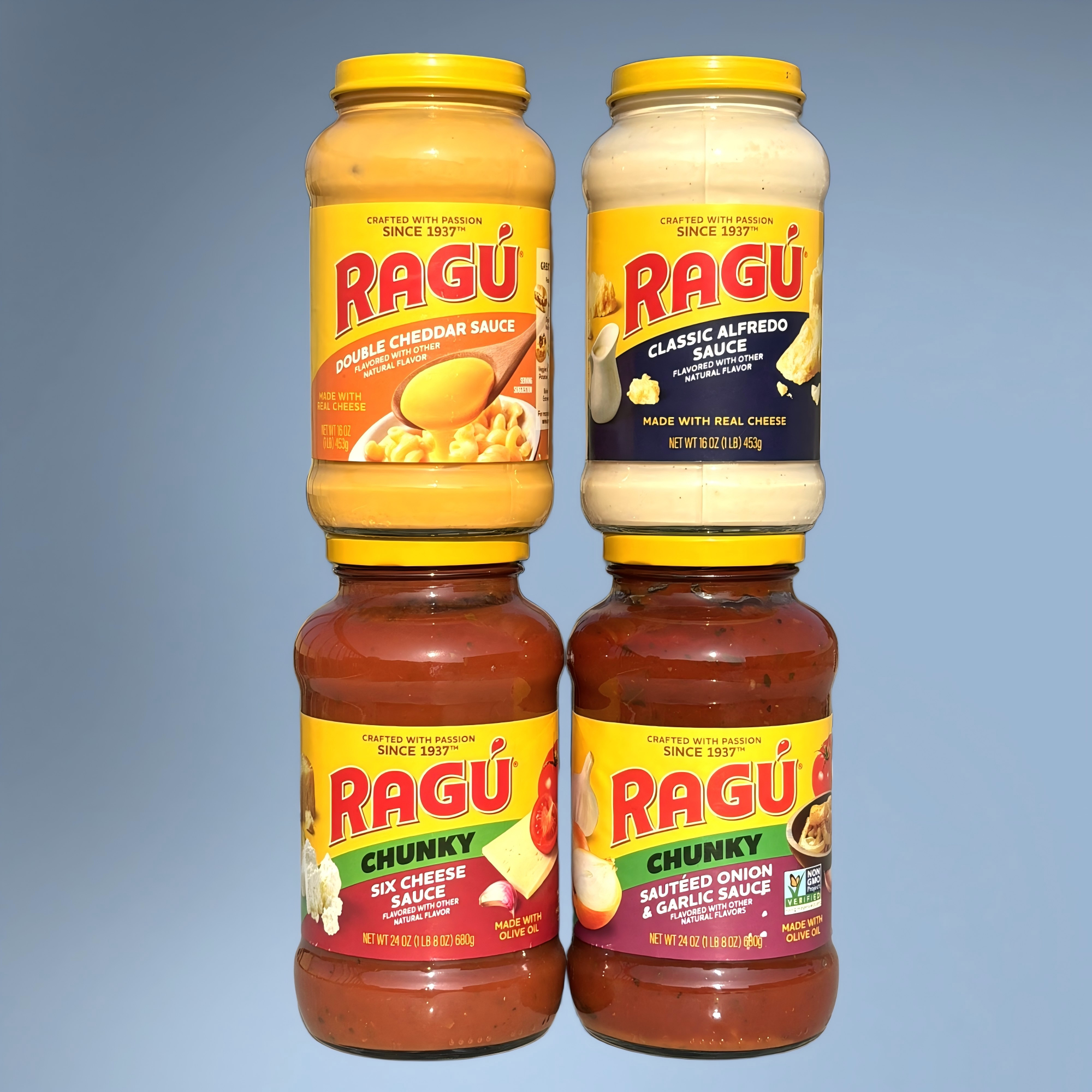 美国Ragu乐鲜芝士酱双重切达奶酪酱艾弗德酱汉堡意粉酱韩式炸鸡