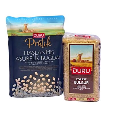 土耳其进口杜鲁特粗小麦碎水煮去皮整粒小麦 DURU COARSE BULGUR