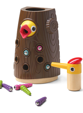 特宝儿啄木鸟捉虫无毒萌趣早教玩具宝宝手眼协调亲子陪伴益智神器