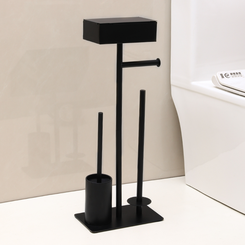 场所落地纸巾架卷纸架置地马桶刷