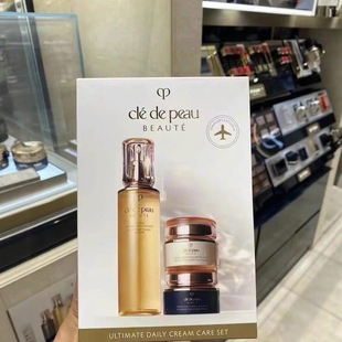 CPB肌肤之钥水乳面霜三件套光采保湿露170ml+日霜+夜霜套装套盒