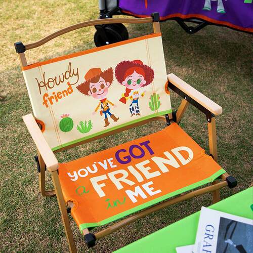 迪士尼露营椅子户外便携式折叠椅野餐椅沙滩椅子钓鱼凳子