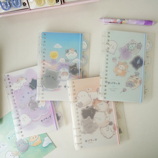 正版幽幽家族18K书签笔记本口袋本册手账本记事本网格本日程本子