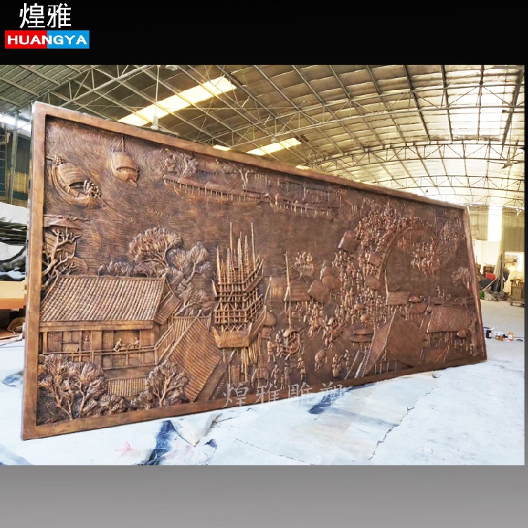 玻璃钢人造砂岩雕塑煌雅