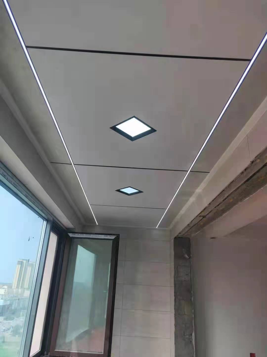 铝扣板浴霸集成吊顶北京上门安装厨房卫生间吊顶铝扣板厨卫集成