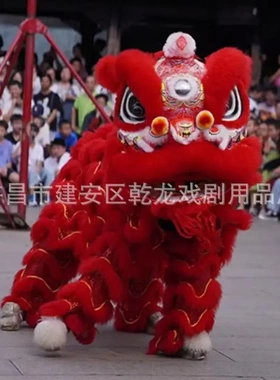 舞狮成人双人南狮道具醒狮舞龙