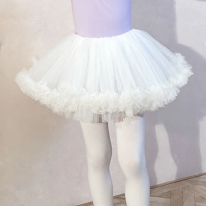 儿童舞蹈服夏季舞蹈裙芭蕾舞纱裙