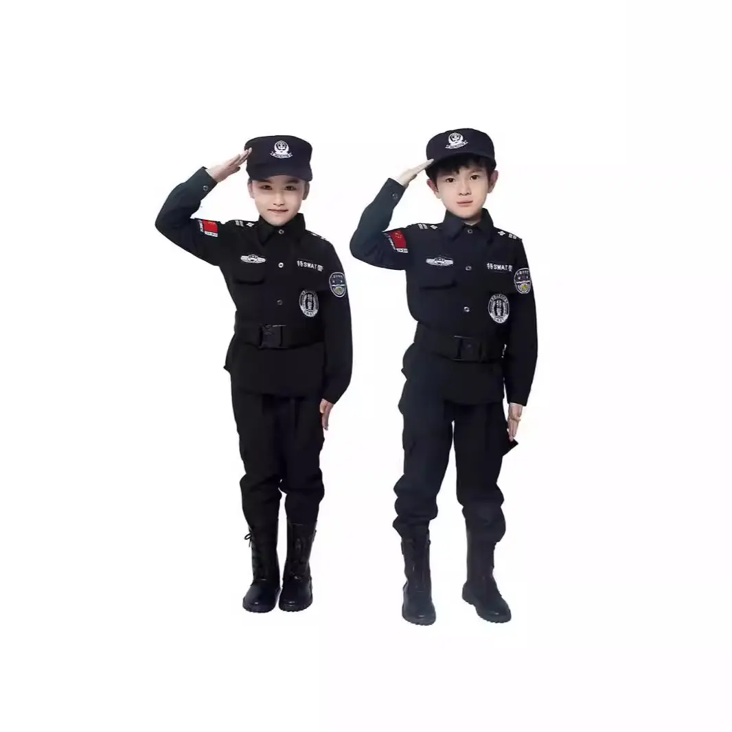 儿童警察服特警衣服套装警服