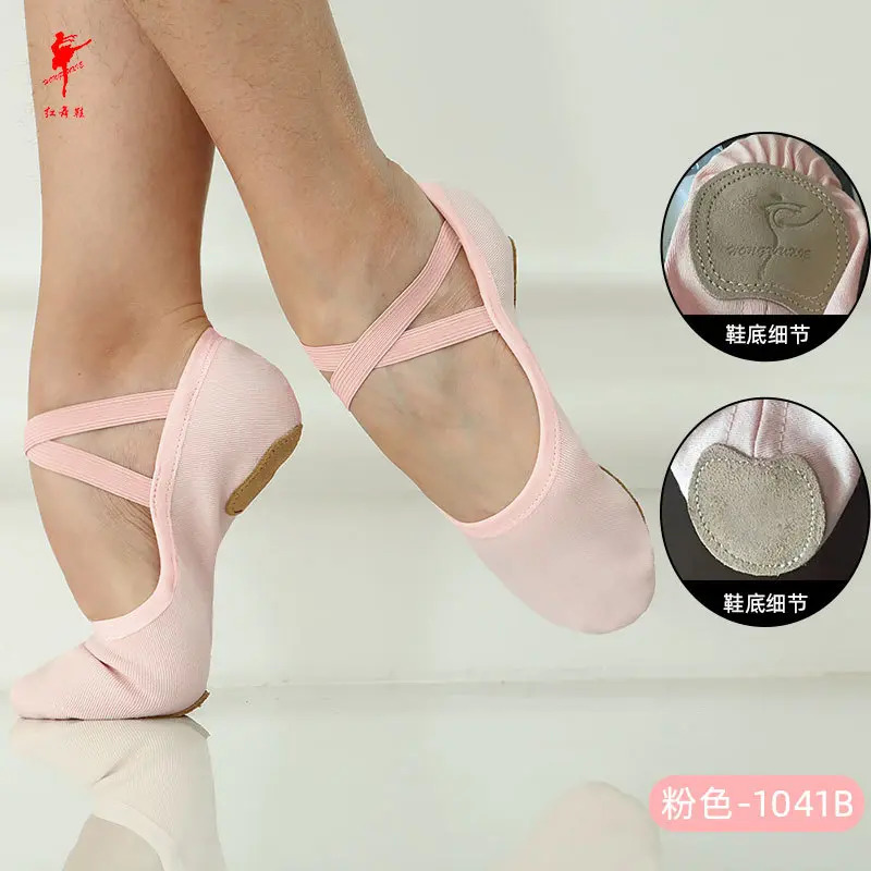 成人舞蹈软底练功鞋女猫爪跳舞