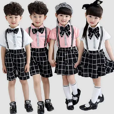 六一儿童合唱服演出服中小学生