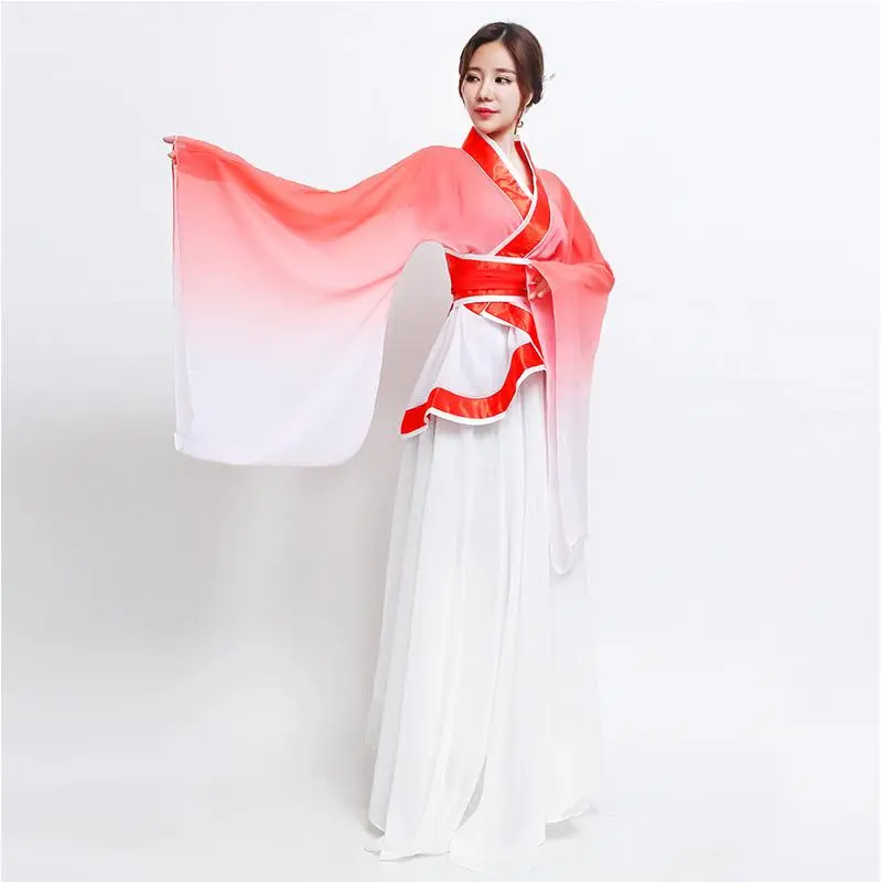 汉服女古装嫦娥仙女襦裙改良广袖