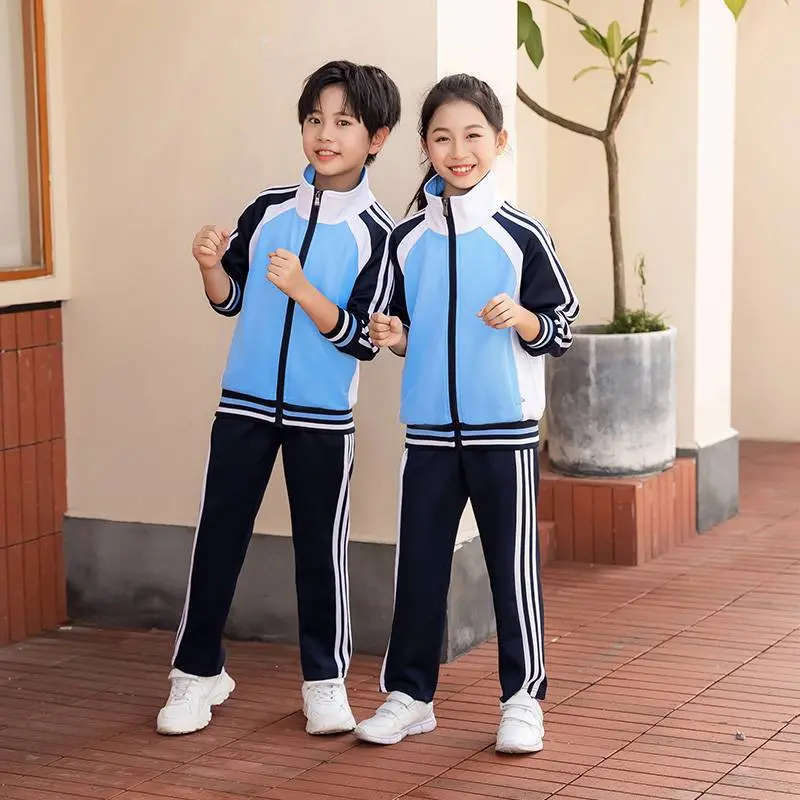 小学生春秋新款校服儿童休闲运动