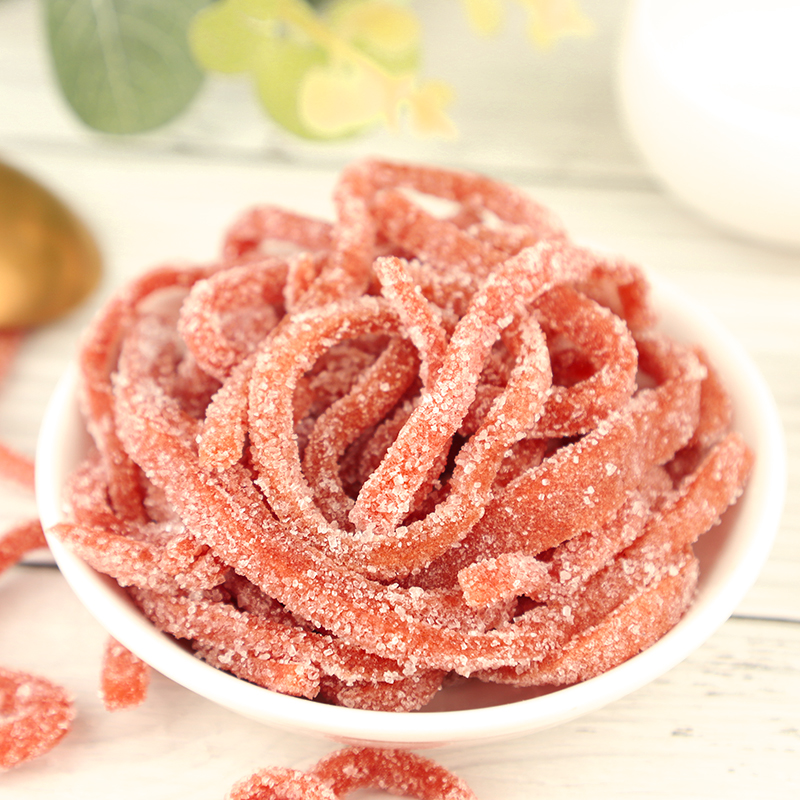 雪花山楂条500g*2包山楂丝雪花条山楂干片儿童山楂制品零食蜜饯