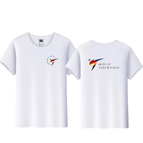 跆拳道定制新款跆拳道T恤
