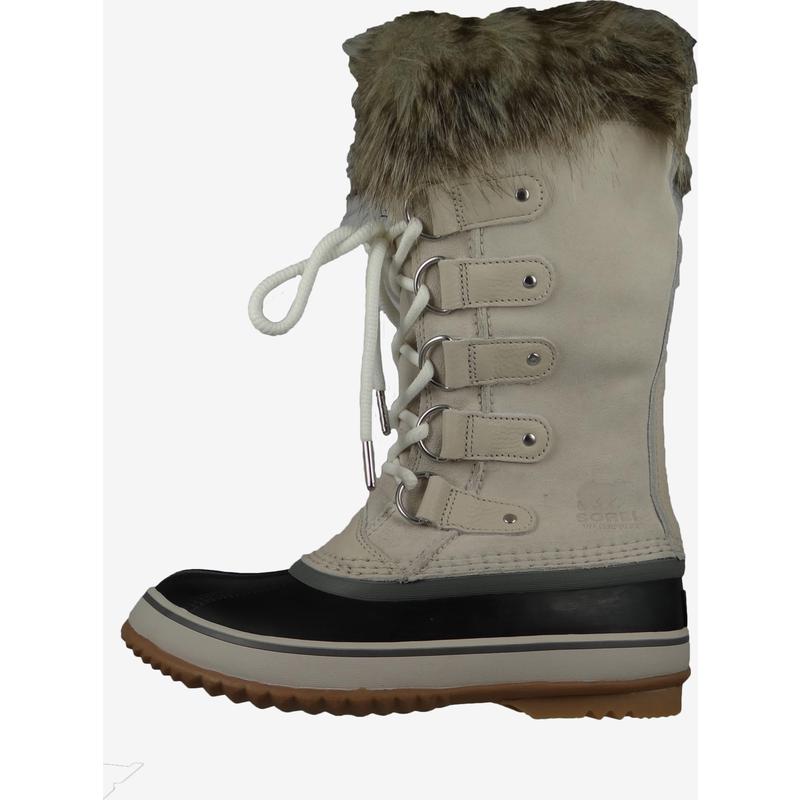 SOREL女士雪地靴保暖透气防滑柔软鞋底圆头系带平跟绒毛内衬冬季