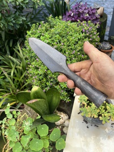 纯手工弹簧钢锻打红缨枪长矛霸王枪赵子龙枪头矛头武术道具未开刃