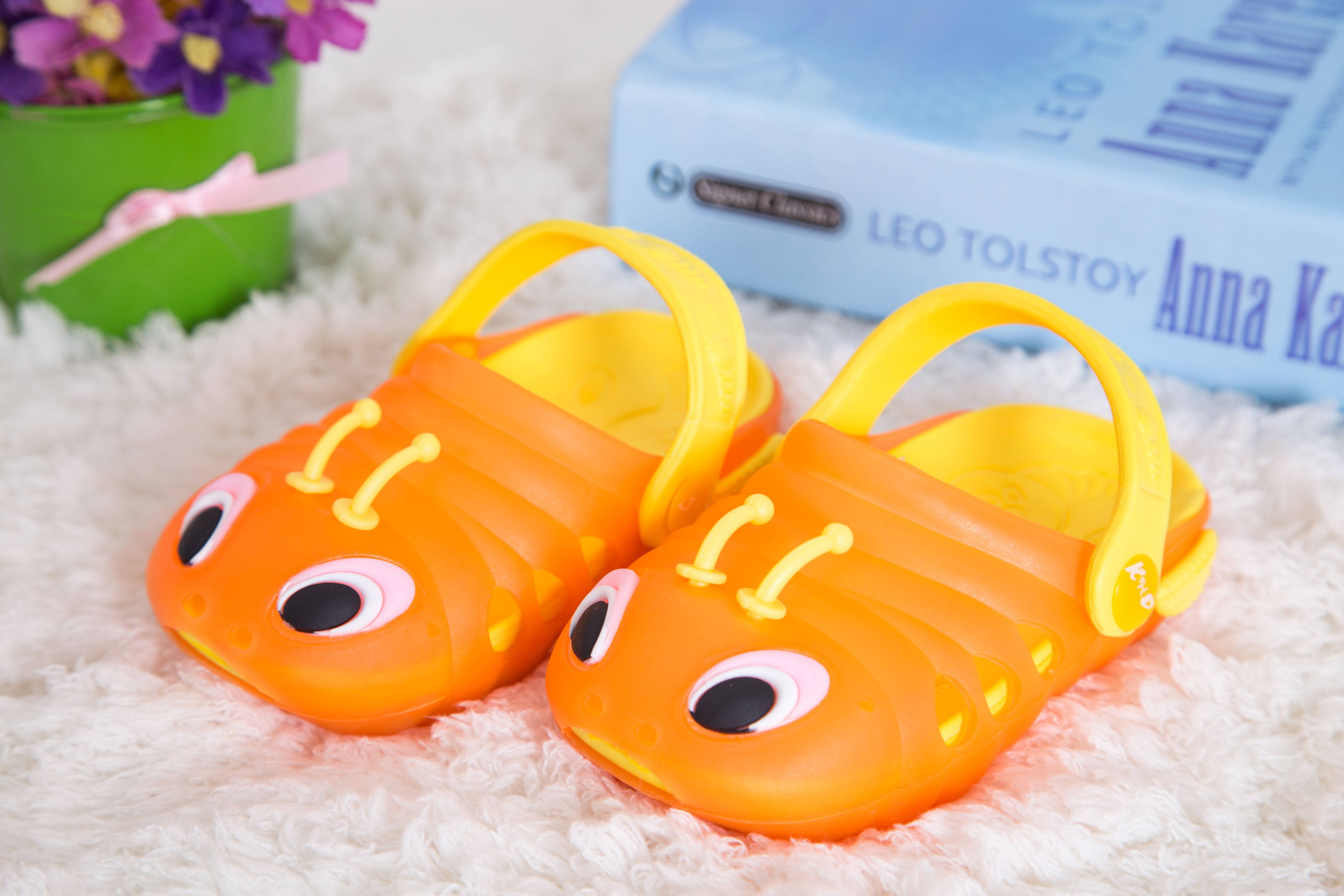 Chaussons enfants en autre pour été - semelle plastique - Ref 1013365 Image 1