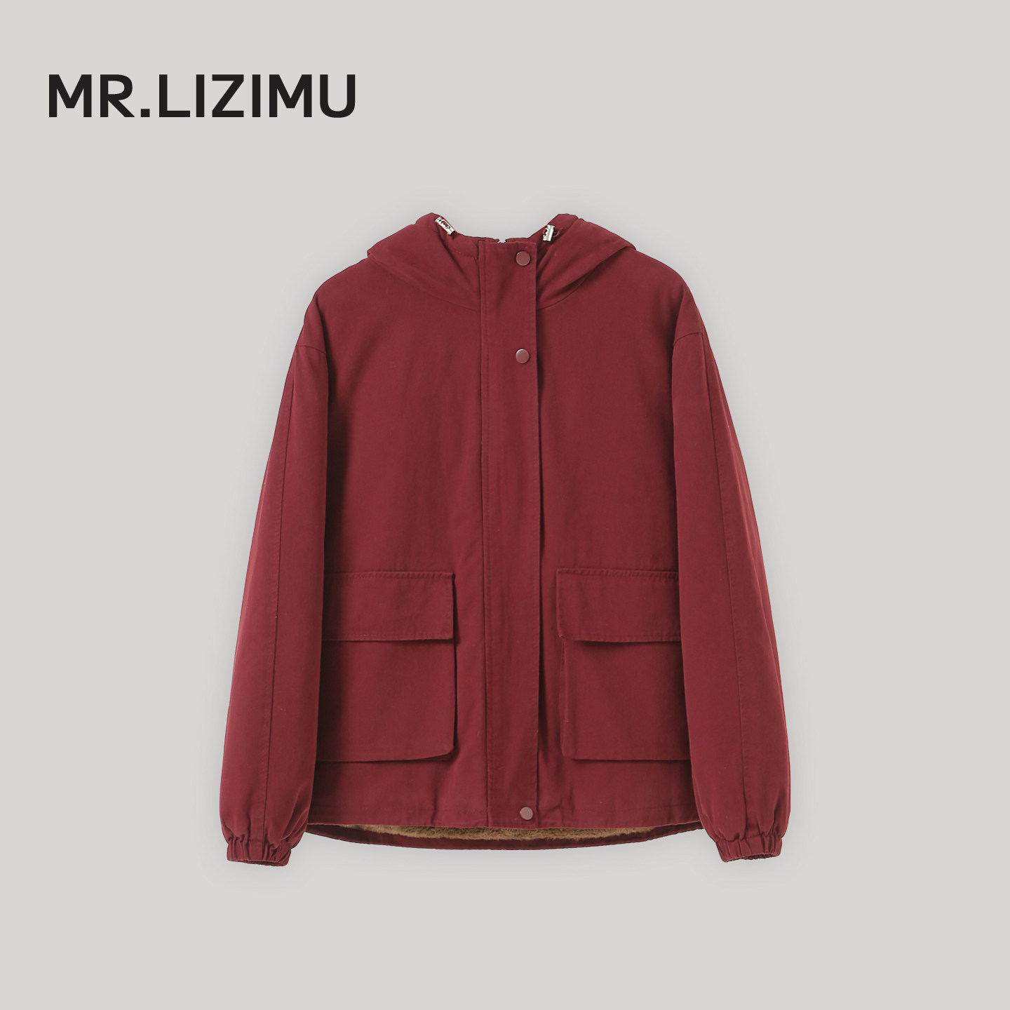 李子木先生休闲连帽棉服外套女2025新款冬季加厚保暖减龄百搭棉衣