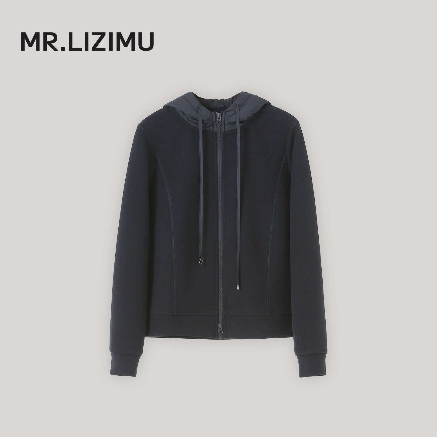 李子木先生加绒连帽卫衣女冬季新款宽松显瘦拉链外套百搭休闲上衣