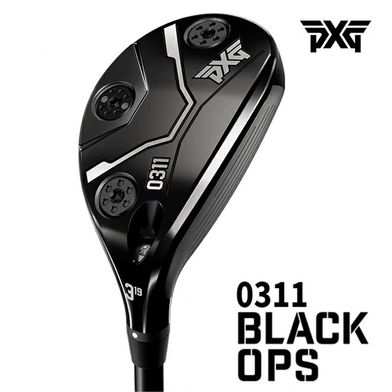 正品PXG高尔夫球杆 男士小鸡腿0311 BLACK OPS高容错多功能铁木杆