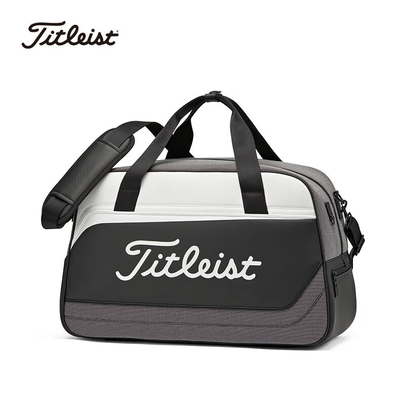 Titleist泰特利斯高尔夫衣物包25新品Pursuit轻量大容量波士顿包
