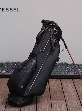 VESSEL2025高尔夫球包7.5寸支架包碳纤维golfbag男女3KG单双肩带