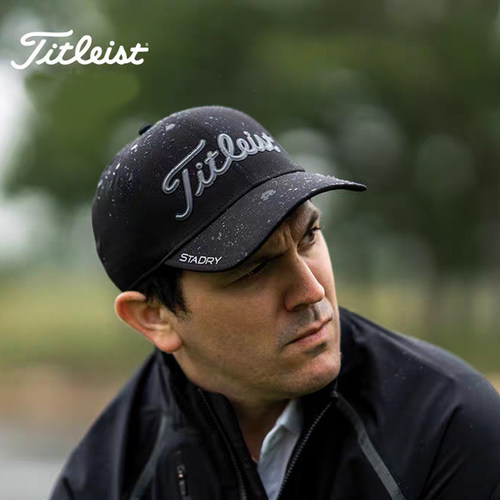 Titleist泰特利斯高尔夫球帽男夏季Players StaDry6防晒球员帽