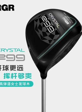 PRGR高尔夫球杆女士一号木25新款CRYSTAL EGG高弹道水晶蛋发球木