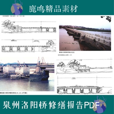 77-古建筑古桥修缮设计泉州洛阳桥修缮设计报告PDF文件