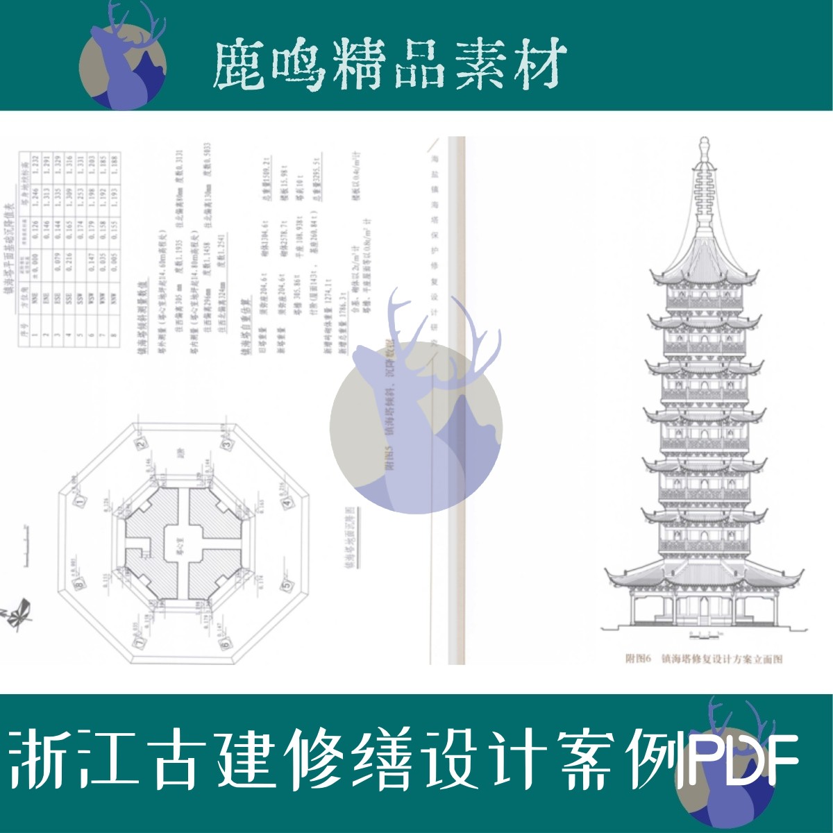 545-浙江传统建筑保护工程设计案例研究图文PDF设计学习素材