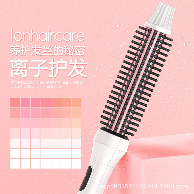 短发内扣卷发器打理神器懒人卷发棒女大卷大波浪电卷梳直发梳防烫