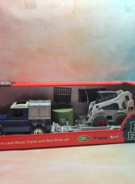 约翰迪尔货车加工具车模型玩具儿童玩具美国安徒ERTL BIG FARMbbr